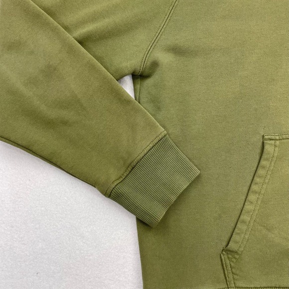 Richer Poorer Mens Green Pullover Kangaroo Pocket Hoodie Sweatshirt Large - Picture 5 of 10